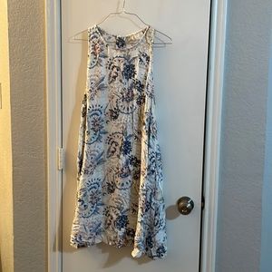 Roxy Soft Floral Halter Back Dress | XL EUC